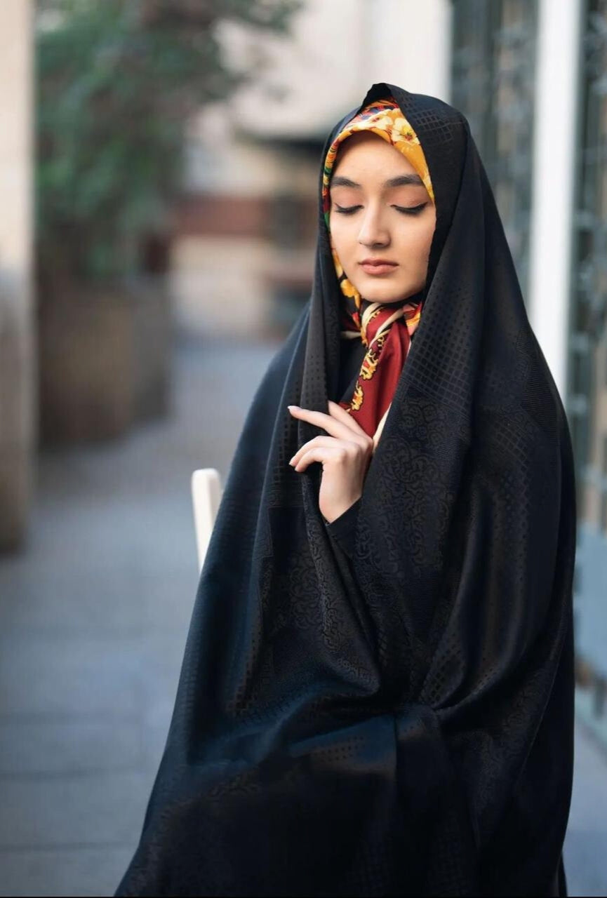 Self-Print Irani Abaya (Irani Chadar)