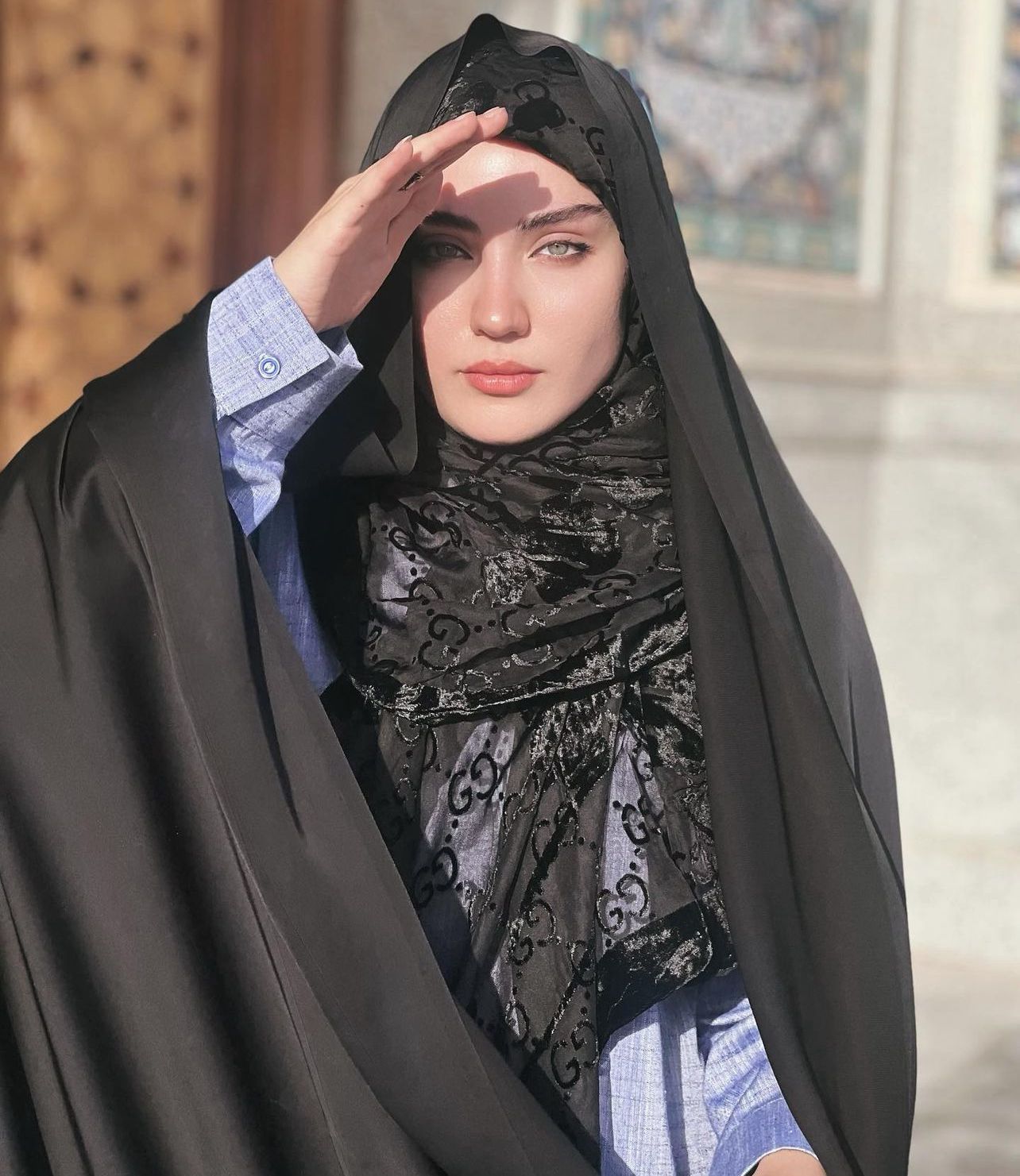 Irani Abaya (Irani Chadar)